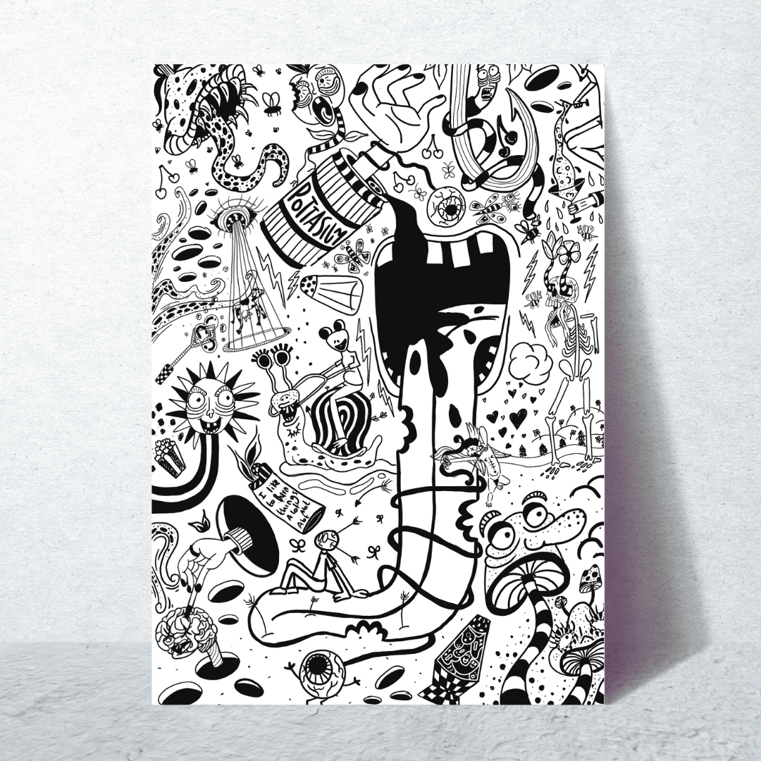 'Pictionary daydream' poster