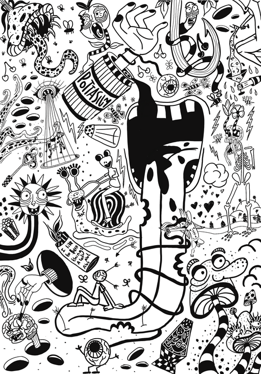 'Pictionary daydream' poster