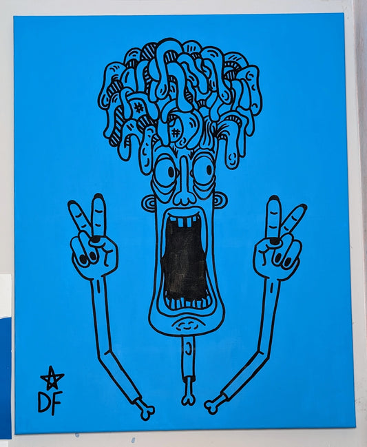 'Blue' painting